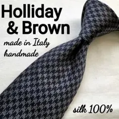 美品】Holliday & Brown／アーカイブモチーフ／WAVE／ネイビー - メルカリ