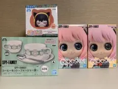 SPY×FAMILYコーヒーセット〜フォージャー家〜　qposketアーニャ