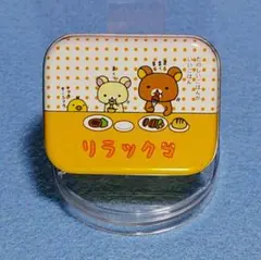 リラックマ 缶ケース SAN-X キャラクターフレークシール96枚セット 希少