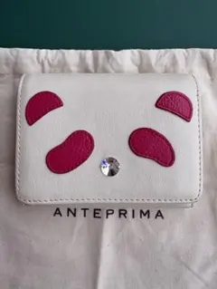 アンテプリマ パンダ 三つ折ウォレット ピンク EANP10763 品薄 希少