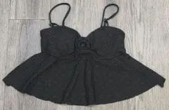 10203 SHEIN ビキニ 水着 12Y キッズ 女の子 160㎝ ブラック