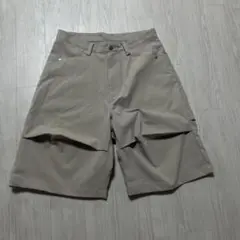 Nonnod アルプスの カーペンター ショートパンツ ベージュ　1サイズ