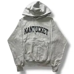 チャンピオン リバースウィーブ NANTUCKET カレッジ グレー 古着