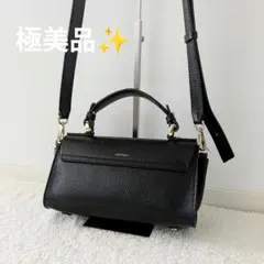 極美品　LORISTELLA BETH ショルダーバッグ　2way レザー　黒のサムネイル