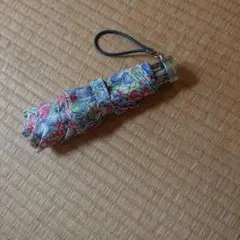 花柄 折りたたみ傘 持ち手付き小さめ