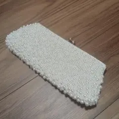 パール クラッチバッグ パーティーバッグ