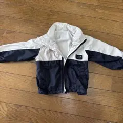 petit main ジャケット 80cm 白/黒