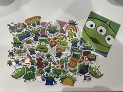 ディズニー　トイストーリー　エイリアン ステッカー　シール 42枚