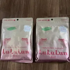 LuLuLun 山梨・長野限定 桃の香り フェイスマスク 7枚入 2袋のサムネイル