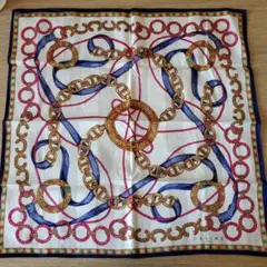 【未使用】CELINE チェーンモチーフ ハンカチ