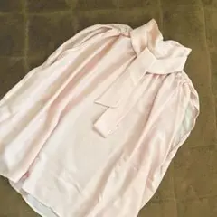 新品未使用 ZARA リボン ボウタイ シフォン ブラウス
