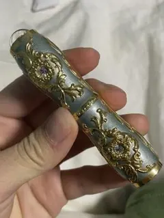 専用出品　万華鏡 シルバー色×ゴールド色　立体装飾　ミニサイズ