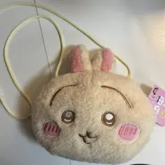 ちいかわ ふわふわフェイスポシェット うさぎ