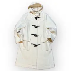 UNITED ARROWS ダッフルコート アイボリー 38 トグルボタン 春服
