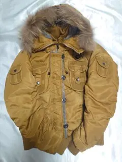 アヴィレックス AVIREX N-2B フライト ジャケット リアルファー 古着