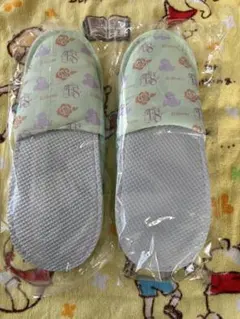 ファンタジースプリングスホテル　アメニティ 子供用スリッパ　2足セット