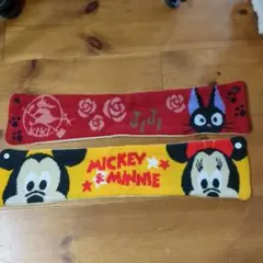 ディズニーミッキー＆ミニー ネックウォーマーセット