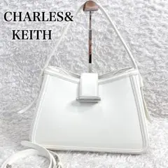 CHARLES & KEITH ローラー ベルトホーボーバッグ 2way