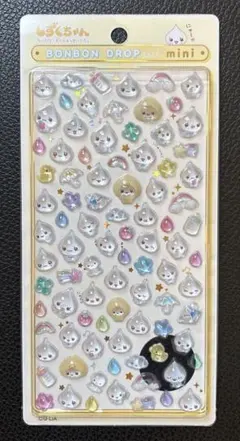 《正規品》ボンボンドロップシール　ミニ　しずくちゃん　みるみるちゃん