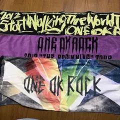 ONE OK ROCK ツアータオル　３枚セット
