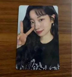 TWICE ダヒョン トレカ this is for フォンタブ ポップアップ