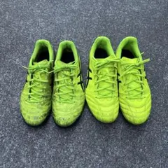 サッカー　トレーニングシューズとスパイク　25.5cm 3E アシックス