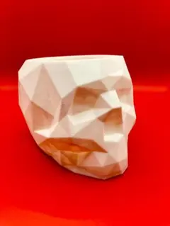 幾何学スカル型プランター｜アート×エコの新感覚インテリア