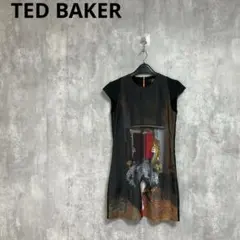 専用【TED BAKER】　アートプリントワンピース　ミニワンピース　2のサムネイル