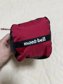 mont-bell レインカバー サイズ110 /赤