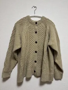 【最終値下げ】【美品】カーディガン　イエロー