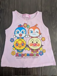 【女の子95cm】アンパンマン　タンクトップ