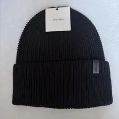 Calvin Klein ブラック ニット帽