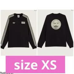 ADIDAS x OASIS ツアース リーストライプス 長袖Tシャツ XS