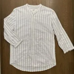 JUNREDストライプシャツL綿100のサムネイル