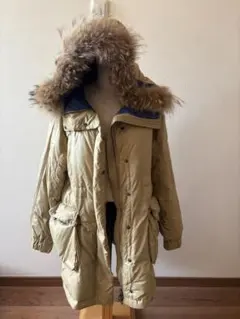 新品　MACPHEE ベージュ モッズコート ポリエステルコットン モッズコート｜トゥモローランド 公式通販