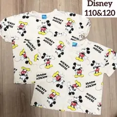 Disney ディズニー　ミッキー　Tシャツ　110 120 2点セット