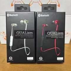 【YYRK様専用】QUALism Bluetoothイヤフォン 2個セットのサムネイル