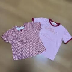 ベビーピンクハウス カットソー2枚　L Lサイズ