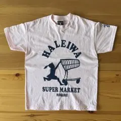 HALEIWA SUPER MARKET Tシャツ ピンクのサムネイル