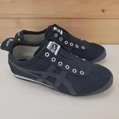 オニツカタイガー メキシコ 66 スリッポン ブラック 22.5センチ