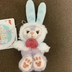 ダッフィー&フレンズ　ホワイトウィンタータイム　ステラルー　ぬいぐるみチャーム