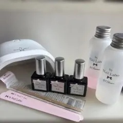 by Nail Labo ジェルネイルセット UVライト付き　ジェルライト