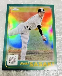 佐々木朗希 topps chrome NPB ベースカード ミントモール / MINT 池袋店 / 2024 TOPPS NPB CHROME ベースボール