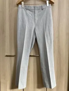 UNIQLO スマートアンクルパンツ ライトグレー221-43325
