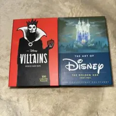 Disney ポストカードコレクションボックス　ヴィランズ　2個セット