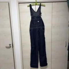 Lee ダークブルー オーバーオール S