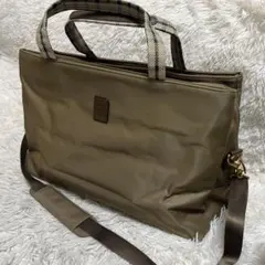 DAKS 大容量　トートバッグ　2way ショルダーバッグ