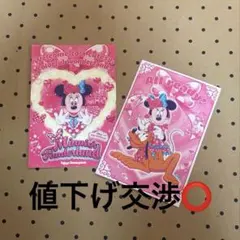 東京ディズニーランド ミニーのファンダーランド コレクションカード 2枚セット