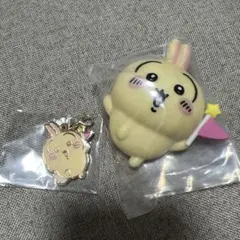 ちいかわパーク ライティングマスコット　メタルチャーム うさぎ