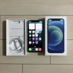iPhone 12 (128GB)ブルー 本体(air pods pro2付き) - メルカリ